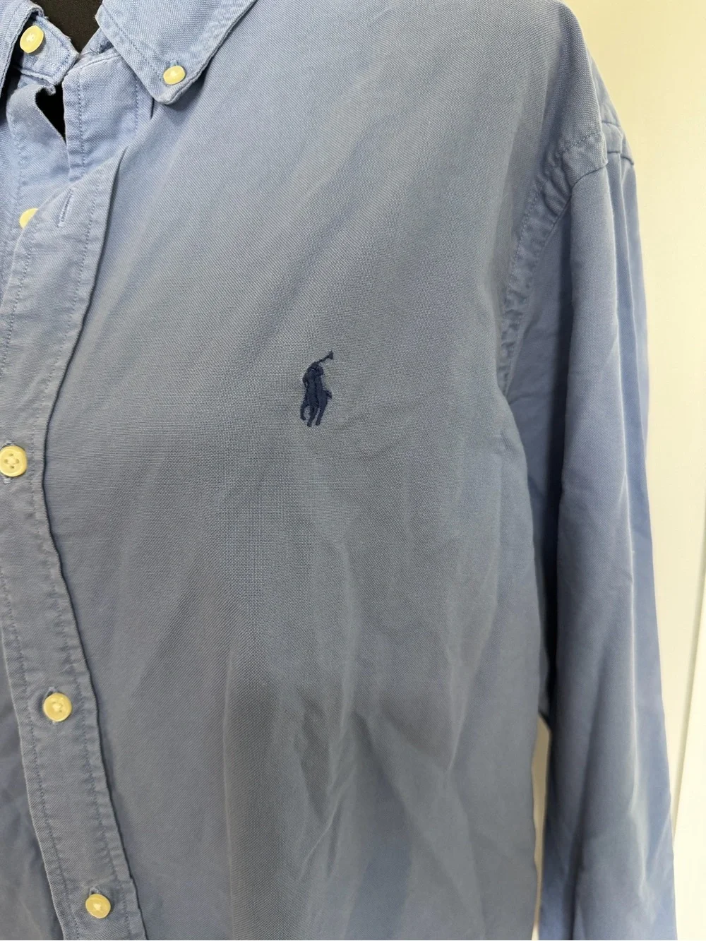 Ralph Lauren Men’s Light Blue Button-Down Oxford Shirt